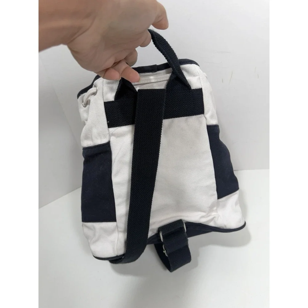 VINTAGE DISNEY STORE MICKEY‎ MOUSE NAUTICAL DRAWSTRING SLING BAG Backpack